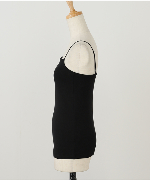 AP STUDIO（エーピーストゥディオ）の「キャミソール（その他アンダーウェア/インナー・レディース・ブラック/アイボリー・FREE）」の3枚目の写真