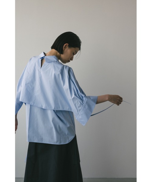 ブラウス シャツ ワイドカフレイヤーブラウス レディース ワイドカフレイヤーブラウス（シャツ/ブラウス）｜STYLEMIXER