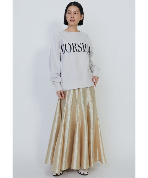 1er Arrondissement(プルミエアロンディスモン)の「ロゴプリントスウェット(Tシャツ/カットソー・レディース・グレー系その他7/ライトグレー・FREE)」の5枚目の写真