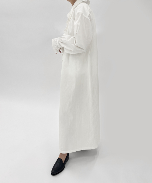 EDIT. FOR LULU(エディットフォールル)の「LULU vintgeドビーナイトドレス(ワンピース・レディース・ホワイト・FREE)」の2枚目の写真