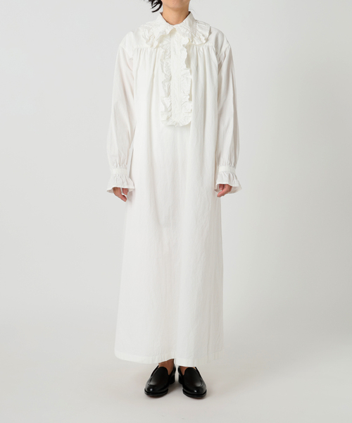 EDIT. FOR LULU(エディットフォールル)の「LULU vintgeドビーナイトドレス(ワンピース・レディース・ホワイト・FREE)」の6枚目の写真