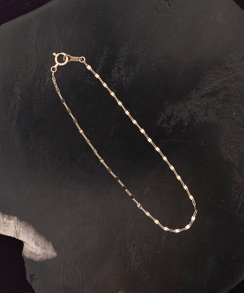 NOLLEY’S（ノーリーズ）の「【grace grace/グラスグラス】10Kペタルチェーンブレスレット（ブレスレット・レディース・ゴールド・FREE）」の10枚目の写真