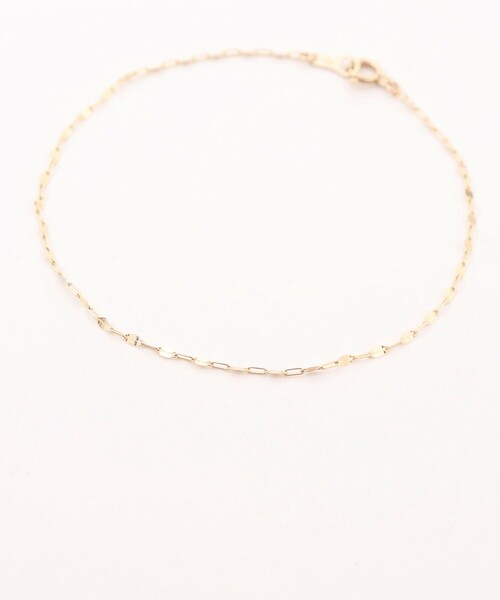 NOLLEY’S（ノーリーズ）の「【grace grace/グラスグラス】10Kペタルチェーンブレスレット（ブレスレット・レディース・ゴールド・FREE）」の6枚目の写真
