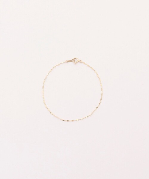 NOLLEY’S（ノーリーズ）の「【grace grace/グラスグラス】10Kペタルチェーンブレスレット（ブレスレット・レディース・ゴールド・FREE）」の7枚目の写真
