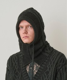 JUHA(n)DUAL-TONE CABLE HOODED GAITER(jbgLbv/r[j[)