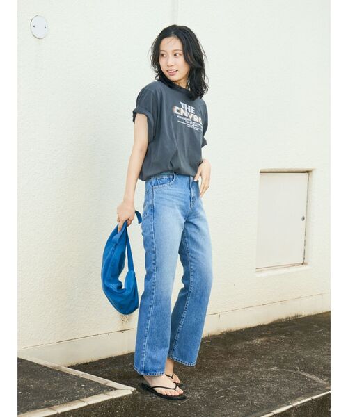 Ungrid（アングリッド）の「【WEB限定】ハイウエストフレアデニム（デニムパンツ・レディース・ライトブルー/ブルー・23inch/24inch/25inch/26inch）」の17枚目の写真