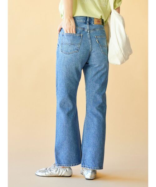 Ungrid（アングリッド）の「【WEB限定】ハイウエストフレアデニム（デニムパンツ・レディース・ライトブルー/ブルー・23inch/24inch/25inch/26inch）」の19枚目の写真