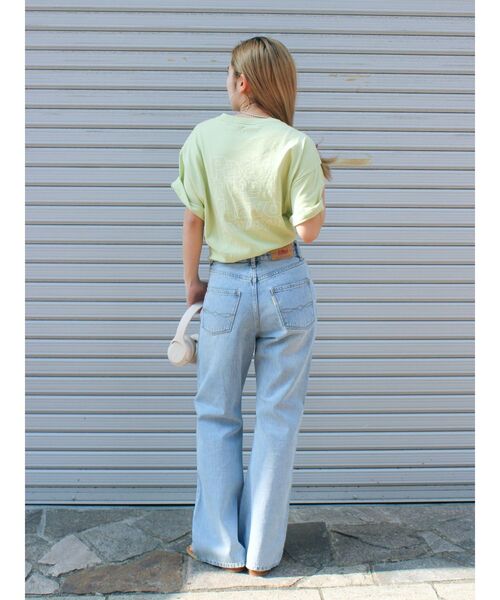 Ungrid（アングリッド）の「【WEB限定】ハイウエストフレアデニム（デニムパンツ・レディース・ライトブルー/ブルー・23inch/24inch/25inch/26inch）」の10枚目の写真