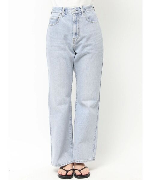 Ungrid（アングリッド）の「【WEB限定】ハイウエストフレアデニム（デニムパンツ・レディース・ライトブルー/ブルー・23inch/24inch/25inch/26inch）」の5枚目の写真