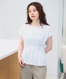 BEAMS HEART | 【4色展開】タック ペプラム プルオーバー(Tシャツ/カットソー)