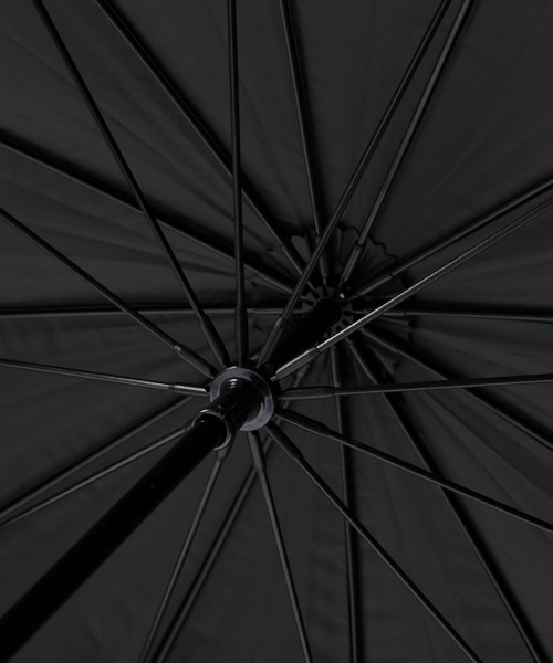 BAYFLOW（ベイフロー）の「[遮光率100%]江戸12リブショート晴雨兼用傘50cm(WEB限定)（長傘・レディース・ベージュ/ブラック/ピンク/グリーン/ホワイト/ブルー・0）」の15枚目の写真