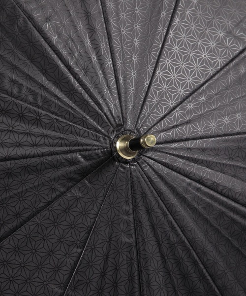 BAYFLOW（ベイフロー）の「[遮光率100%]江戸12リブショート晴雨兼用傘50cm(WEB限定)（長傘・レディース・ベージュ/ブラック/ピンク/グリーン/ホワイト/ブルー・0）」の16枚目の写真