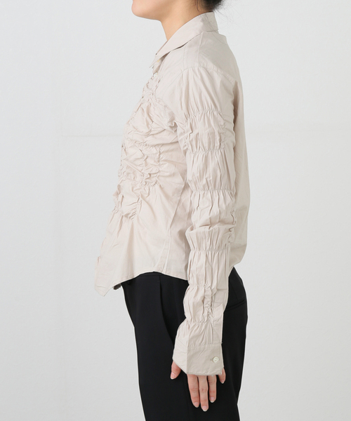 Gimaguas(ギマガス)の「【gimaguas/ギマガス】LUPA SHIRTS(シャツ/ブラウス・レディース・ライトグレー・SMALL)」の7枚目の写真