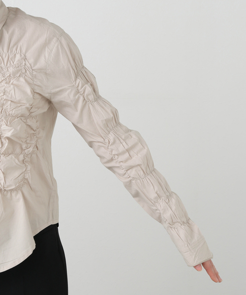 Gimaguas(ギマガス)の「【gimaguas/ギマガス】LUPA SHIRTS(シャツ/ブラウス・レディース・ライトグレー・SMALL)」の10枚目の写真