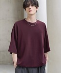 ETELIO（エテリオ）の「マルチファンクショナリーポンチドローコードTシャツ【接触冷感/抗ピリング/防シワ】（Tシャツ/カットソー・S）」