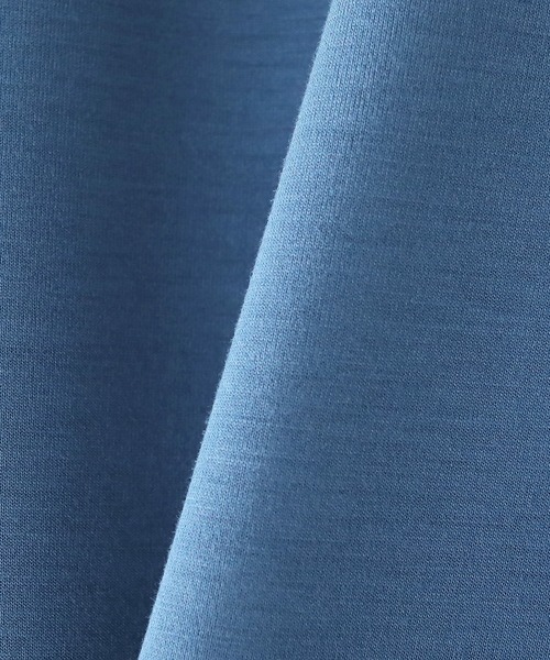 ETELIO(エテリオ)の「マルチファンクショナリードレープポンチ/ヴィンテージ加工ピングメントTシャツ 【ドローコード付き】(Tシャツ/カットソー・メンズ・ホワイト/ブラック/ブルーグレー/ワイン/ブラック系/ホワイト系/ライトグレー/チャコール/ネイビー/ブラック系2/ホワイト系2/ブラック系その他/グレー系その他・S/M/L/XL/XS)」の14枚目の写真