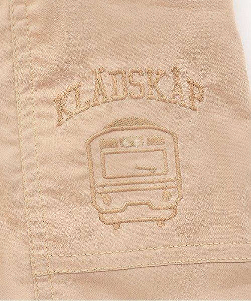 kladskap(クレードスコープ)の「【人気商品再入荷】【直営店で取り扱い無し】電車刺しゅう5分丈パンツ(その他パンツ・キッズ・ベージュ/サックスブルー・120cm/110cm/100cm/90cm/130cm)」の7枚目の写真