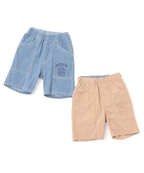 クレードスコープ　未使用 ジャケット・パンツ 5点セット セール 30%OFF】クレードスコープ kladskap 電車刺しゅう5分丈