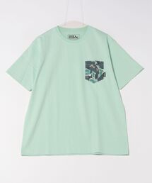 Eddie Bauer | 柄ポケット 半袖 Tシャツ(Tシャツ/カットソー)