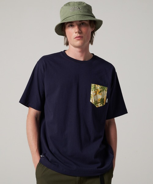 Eddie Bauer(エディーバウアー)の「柄ポケット 半袖 Tシャツ(Tシャツ/カットソー・メンズ・セージグリーン/ライトイエロー/ダークネイビー/ホワイト・XXL/XL/L/M/S)」の13枚目の写真