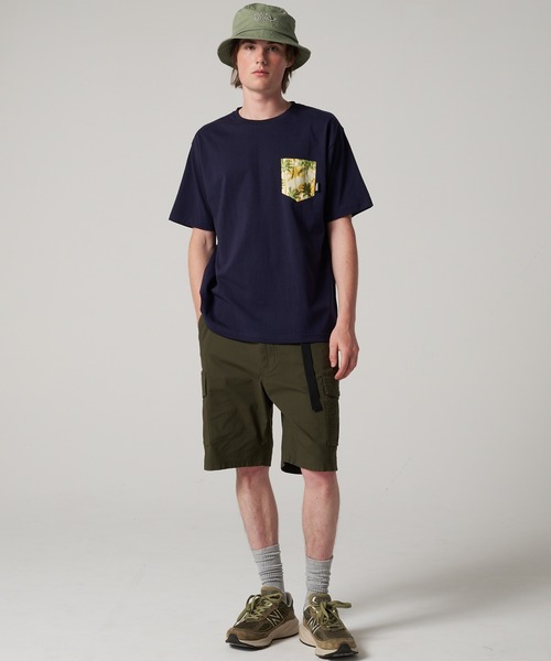 Eddie Bauer(エディーバウアー)の「柄ポケット 半袖 Tシャツ(Tシャツ/カットソー・メンズ・セージグリーン/ライトイエロー/ダークネイビー/ホワイト・XXL/XL/L/M/S)」の8枚目の写真