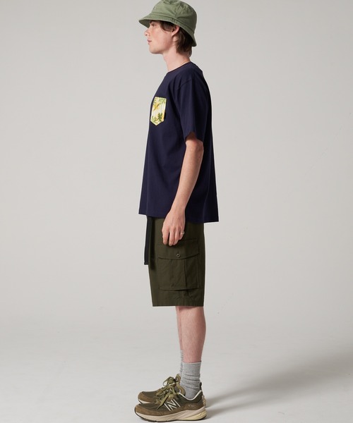 Eddie Bauer(エディーバウアー)の「柄ポケット 半袖 Tシャツ(Tシャツ/カットソー・メンズ・セージグリーン/ライトイエロー/ダークネイビー/ホワイト・XXL/XL/L/M/S)」の10枚目の写真