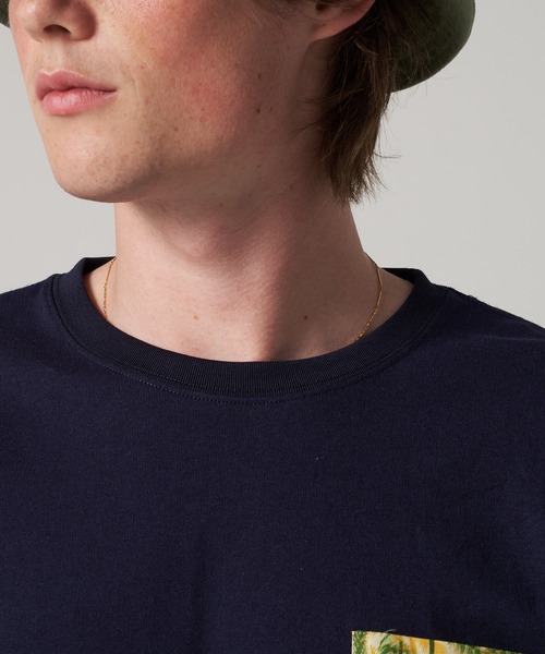 Eddie Bauer(エディーバウアー)の「柄ポケット 半袖 Tシャツ(Tシャツ/カットソー・メンズ・セージグリーン/ライトイエロー/ダークネイビー/ホワイト・XXL/XL/L/M/S)」の16枚目の写真