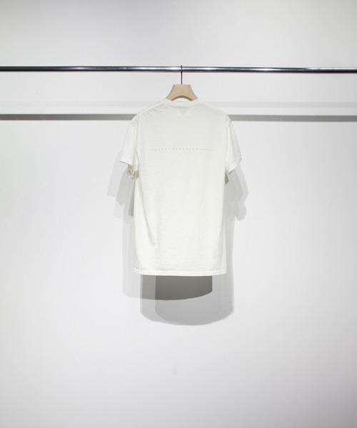 soe(ソーイ)の「Regular T Shirts Portrait(Tシャツ/カットソー・メンズ・ホワイト/グリーン・1/2)」の3枚目の写真