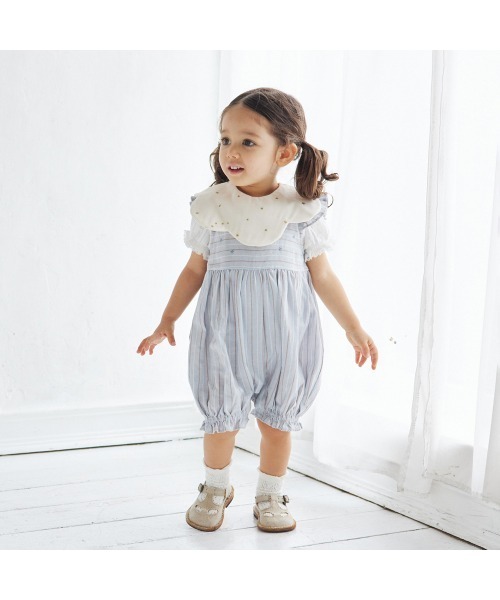10mois（ディモワ）の「【10mois(ディモワ)】 プチギフトボックス スタイ＆くつした　ラッピング済ギフトセット（ベビーギフト・キッズ・ホワイト×ピンク/ホワイト×ネイビー・ONE SIZE）」の8枚目の写真