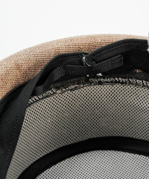 Ruben（ルーベン）の「LINEN LIKE PORKPIE HAT/リネンライク ポークパイハット（ハット・メンズ・グレー/ブラック/ベージュ/ブラウン・FREE/XL）」の15枚目の写真