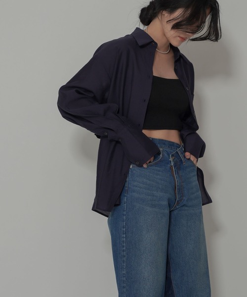 KINO THE KEI(キノザケイ)の「ストラップ カップ付き バンドゥ キャミソール KINO THE KEI(キャミソール・レディース・アイボリー/ホワイト/ブラック・フリー)」の21枚目の写真