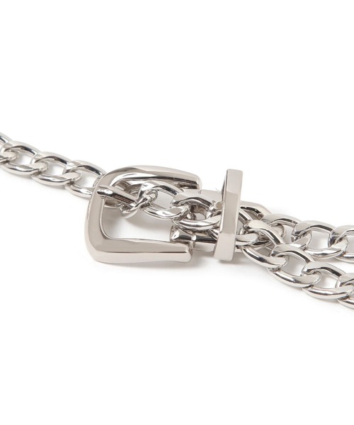 LOWRYS FARM（ローリーズファーム）の「チェーンベルト　304110（ベルト・レディース・グレー・FREE）」の2枚目の写真