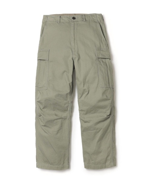 MR.OLIVE（ミスターオリーブ）の「US NAVY HERRINGBONE / M-65 FIELD CARGO PANTS（カーゴパンツ・メンズ・グリーン/ネイビー・SMALL/MEDIUM/LARGE）」の9枚目の写真
