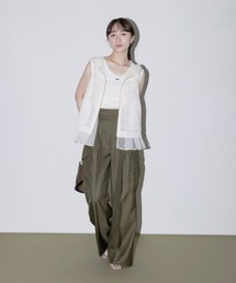 Wメッシュフーディーベスト Eimee Law│Eimee Law & LHELBIE