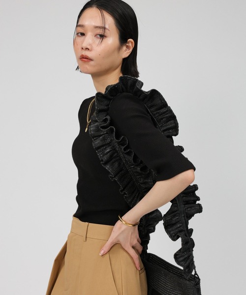 HELOYSE（エロイーズ）の「【HELOYSE】angel BAG（ショルダーバッグ・レディース・ブラック/ベージュ・FREE）」の12枚目の写真