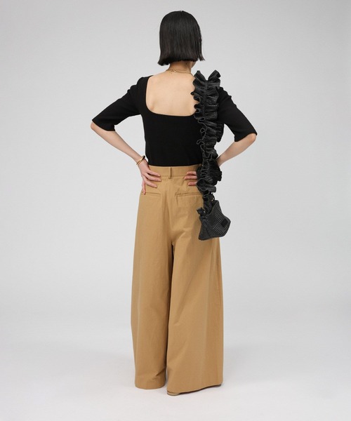 HELOYSE（エロイーズ）の「【HELOYSE】angel BAG（ショルダーバッグ・レディース・ブラック/ベージュ・FREE）」の10枚目の写真