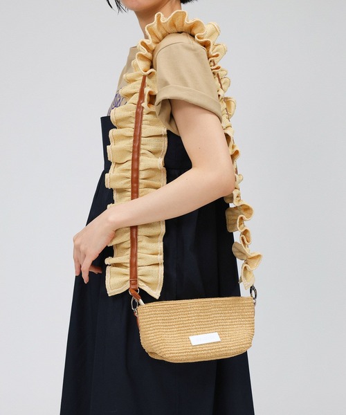 HELOYSE（エロイーズ）の「【HELOYSE】angel BAG（ショルダーバッグ・レディース・ブラック/ベージュ・FREE）」の8枚目の写真