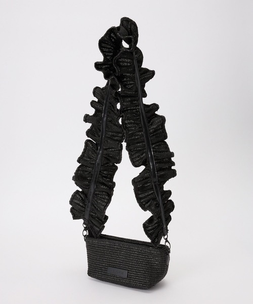 HELOYSE（エロイーズ）の「【HELOYSE】angel BAG（ショルダーバッグ・レディース・ブラック/ベージュ・FREE）」の5枚目の写真