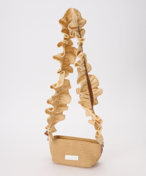 HELOYSE（エロイーズ）の「【HELOYSE】angel BAG（ショルダーバッグ・レディース・ブラック/ベージュ・FREE）」の4枚目の写真