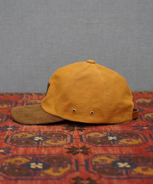 MRFATMAN(ミスターファットマン)の「MOLESKIN CAP(キャップ・メンズ・ブラウン/キャメル/ブラック・M/L)」の4枚目の写真
