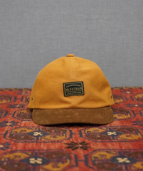 MRFATMAN(ミスターファットマン)の「MOLESKIN CAP(キャップ・メンズ・ブラウン/キャメル/ブラック・M/L)」の5枚目の写真