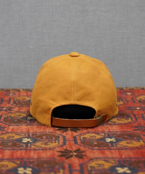 MRFATMAN(ミスターファットマン)の「MOLESKIN CAP(キャップ・メンズ・ブラウン/キャメル/ブラック・M/L)」の6枚目の写真