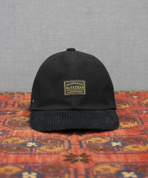 MRFATMAN(ミスターファットマン)の「MOLESKIN CAP(キャップ・メンズ・ブラウン/キャメル/ブラック・M/L)」の8枚目の写真