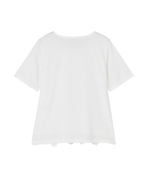 TOKYO SHIRTS(トウキョウシャツ)の「花柄レースプルオーバー 半袖(シャツ/ブラウス・レディース・ブルー/パープル/ピンク・M/L/LL)」の14枚目の写真