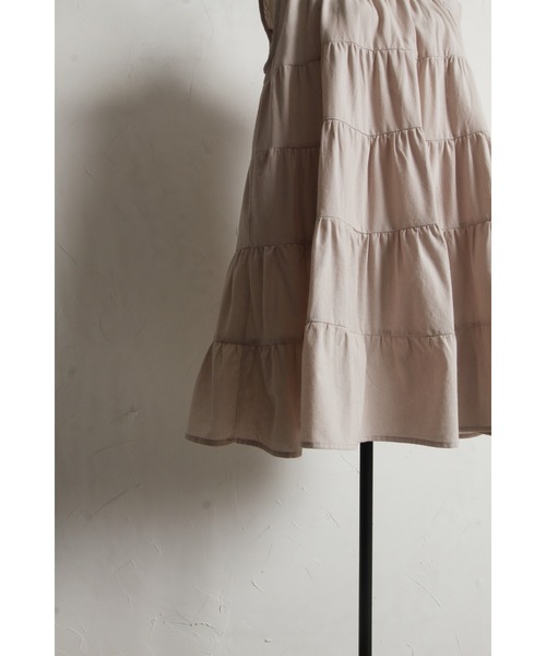 &. NOSTALGIA（アンドドットノスタルジア）の「【ZOZO限定】コットンティアードチュニック（チュニック・レディース・ネイビー/ライトグレー/レッド/チャコールグレー/ブラック・M）」の15枚目の写真