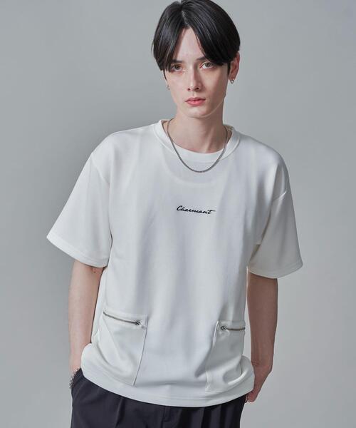 BROWNY(ブラウニー)の「BROWNY/ZIPポケットT(Tシャツ/カットソー・メンズ・ブラック/ホワイト・MEDIUM/LARGE)」の21枚目の写真