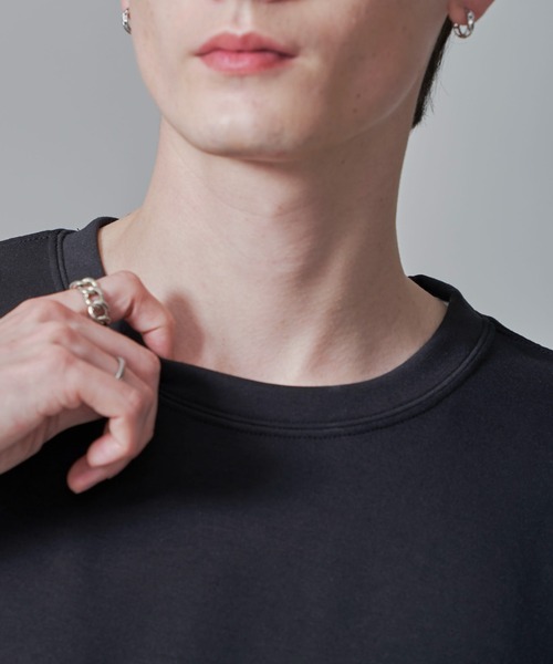 BROWNY(ブラウニー)の「BROWNY/ZIPポケットT(Tシャツ/カットソー・メンズ・ブラック/ホワイト・MEDIUM/LARGE)」の14枚目の写真