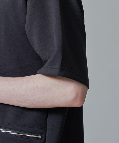 BROWNY(ブラウニー)の「BROWNY/ZIPポケットT(Tシャツ/カットソー・メンズ・ブラック/ホワイト・MEDIUM/LARGE)」の12枚目の写真
