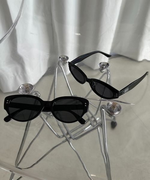 apres jour mignon（アプレジュールミニョン）の「【apresjour mignon×ARIAZ】オーバーフレームメガネ（メガネ・レディース・ブラック/クリアブラック・ONESIZE）」の5枚目の写真
