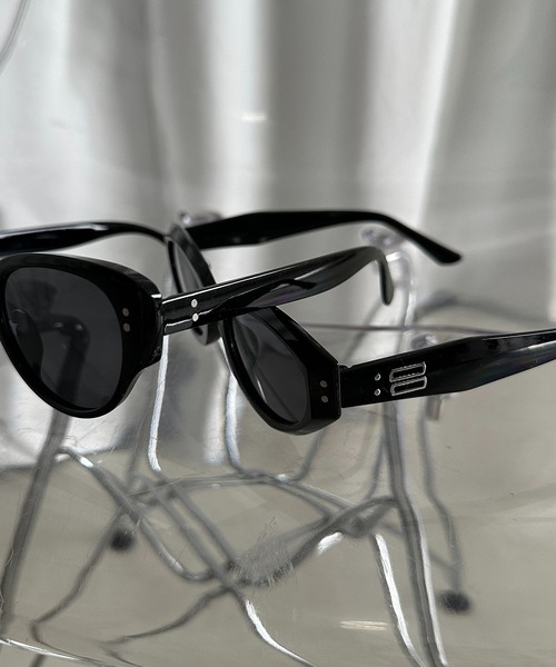 apres jour mignon（アプレジュールミニョン）の「【apresjour mignon×ARIAZ】オーバーフレームメガネ（メガネ・レディース・ブラック/クリアブラック・ONESIZE）」の6枚目の写真